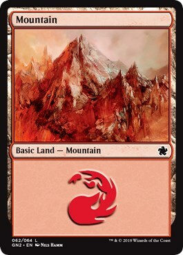 Mountain Card Front