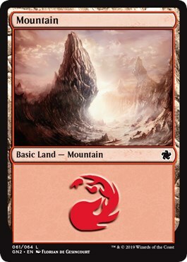 Mountain Card Front