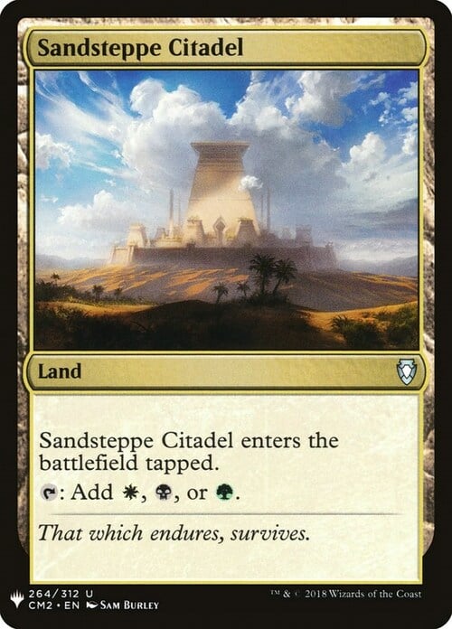 Sandsteppe Citadel Card Front