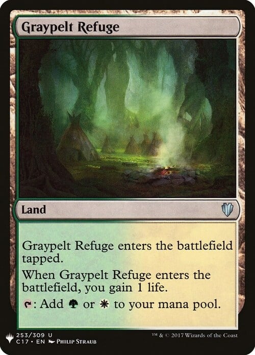 Graypelt Refuge Card Front