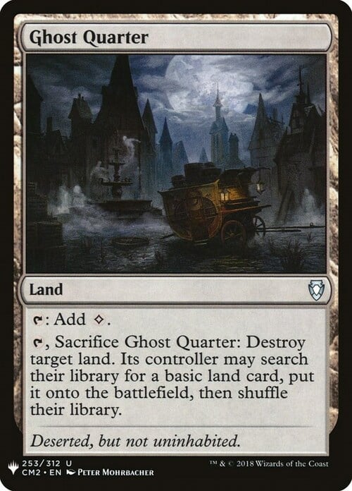 Ghost Quarter Card Front