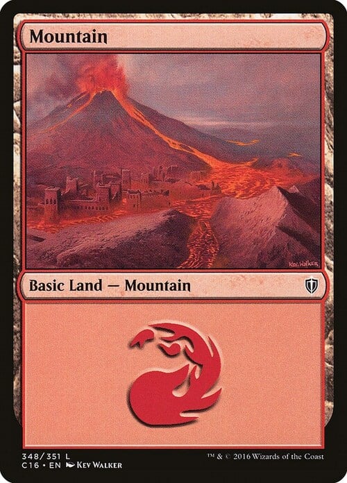 Mountain Card Front