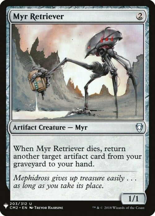 Myr Retriever Card Front