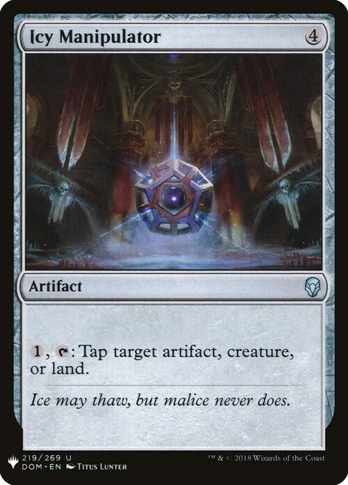 Icy Manipulator Card Front