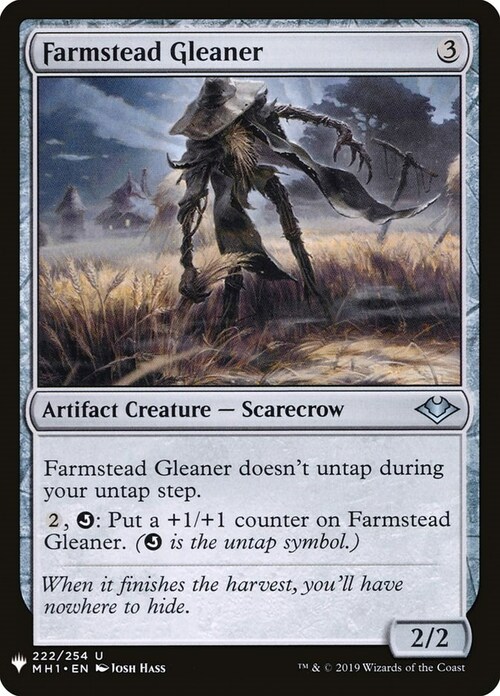 Farmstead Gleaner Card Front
