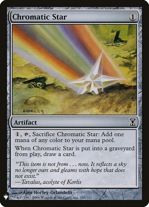 Chromatic Star Card Front