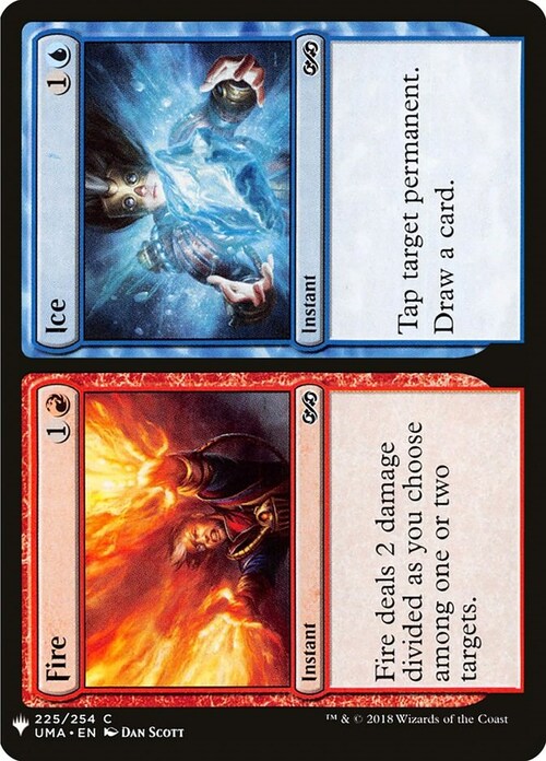 Fire // Ice Card Front
