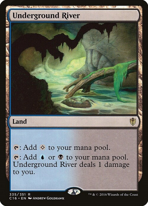 Underground River Card Front