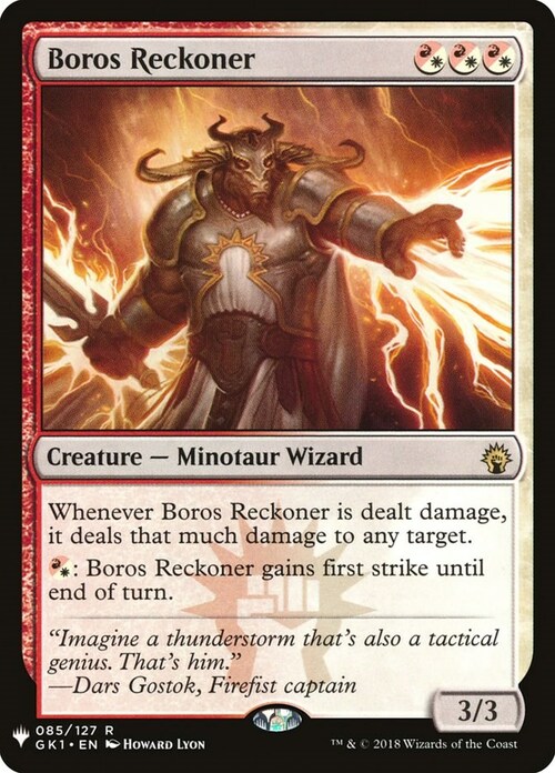 Boros Reckoner Card Front