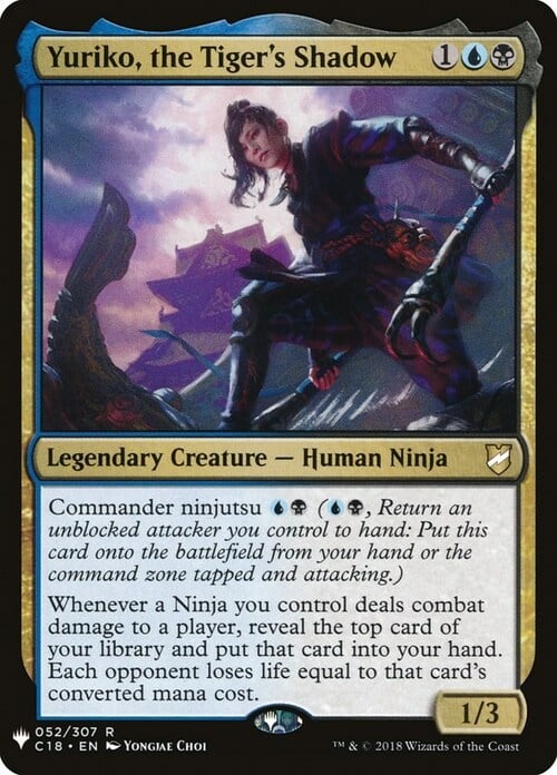 Yuriko, the Tiger's Shadow Card Front