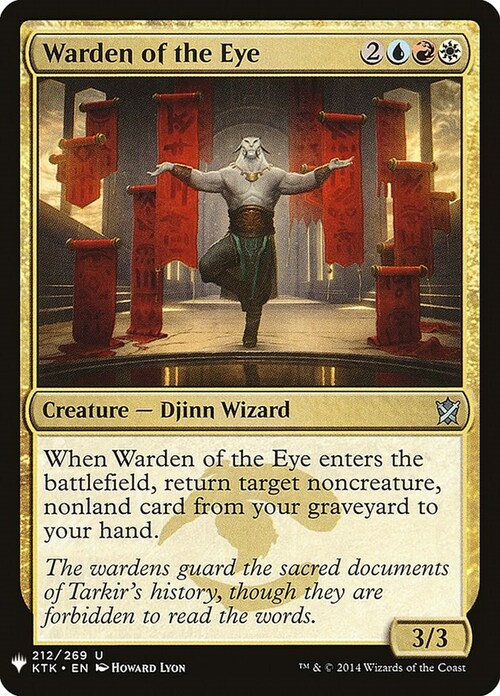 Warden of the Eye Card Front