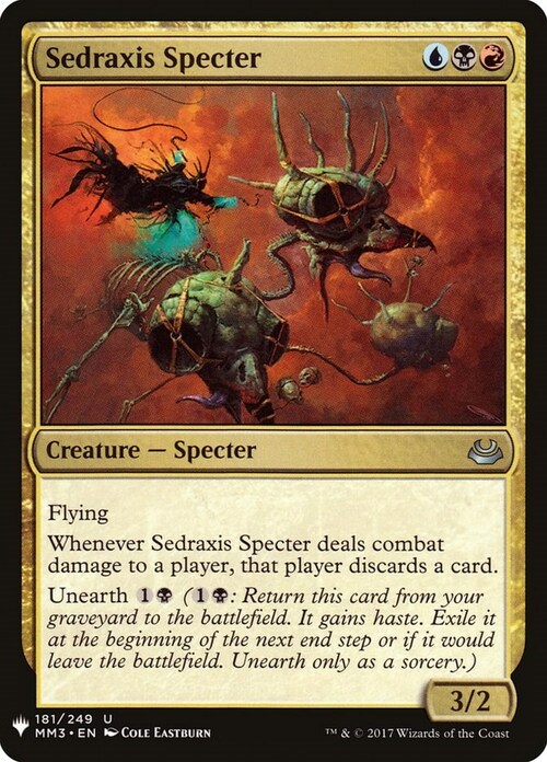 Sedraxis Specter Card Front