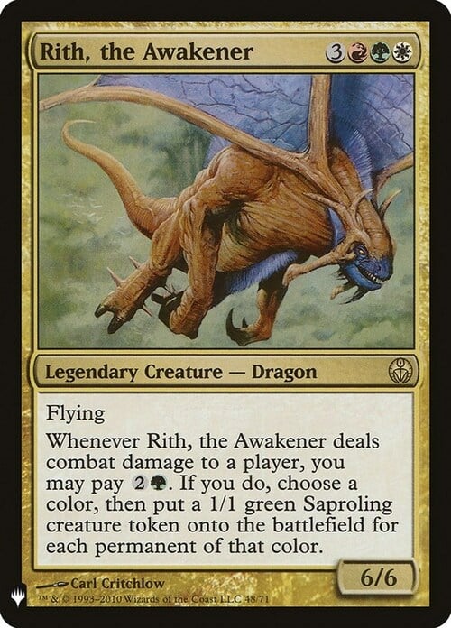 Rith,il Risvegliatore Card Front