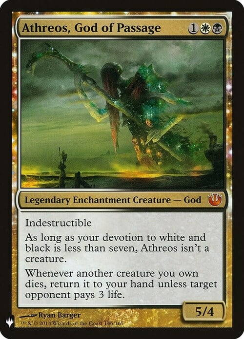 Athreos, God of Passage Card Front