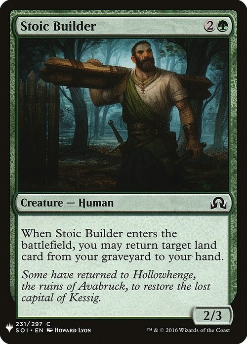 Stoic Builder Card Front
