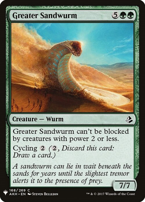 Greater Sandwurm Card Front