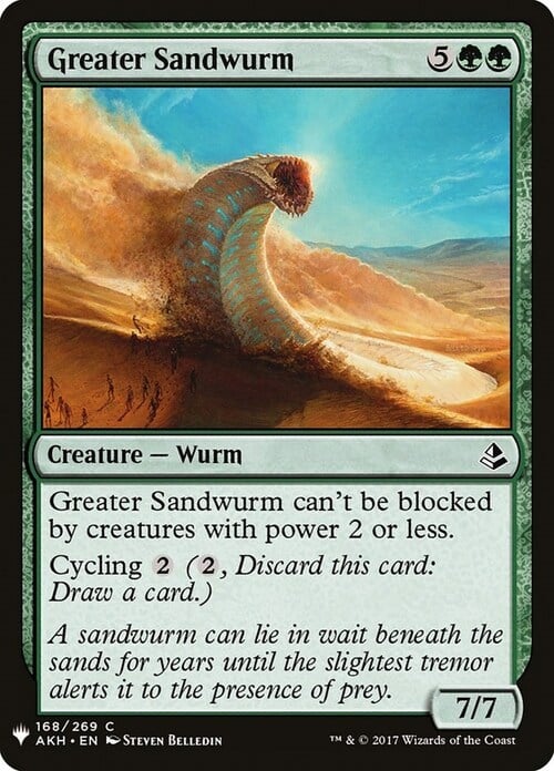 Greater Sandwurm Card Front