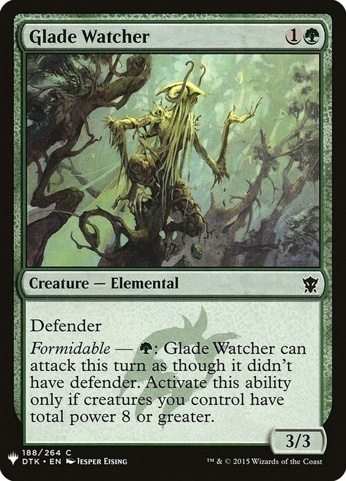 Glade Watcher Card Front