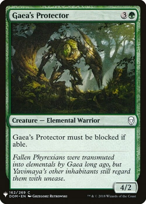 Protettore di Gea Card Front