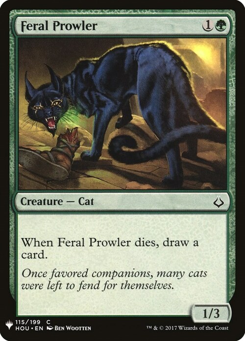 Feral Prowler Card Front