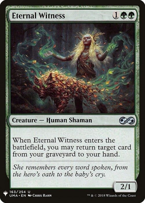 Eternal Witness Card Front