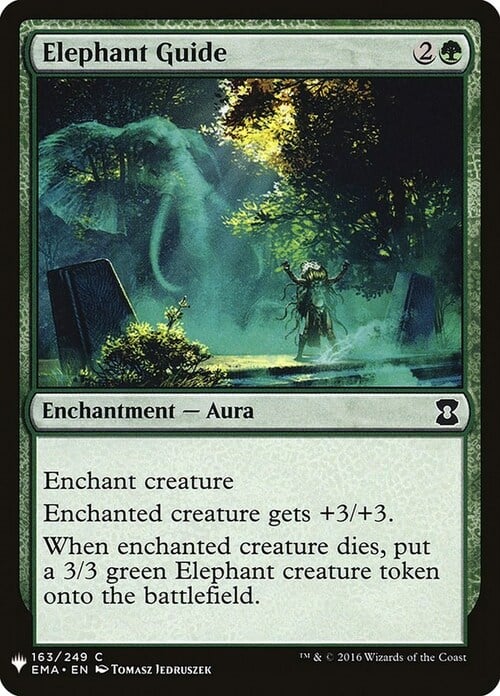 Elephant Guide Card Front