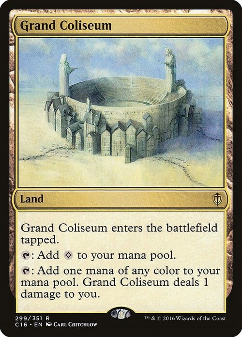 Grand Coliseum Card Front