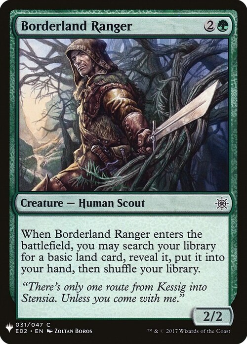 Borderland Ranger Card Front