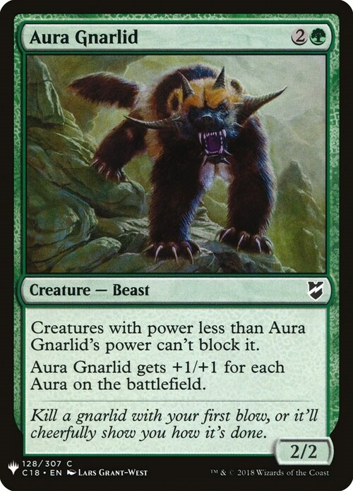 Aura Gnarlid Card Front