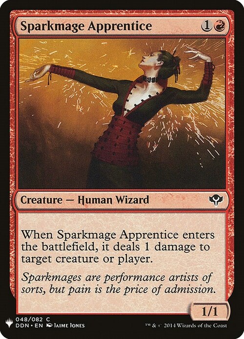 Sparkmage Apprentice Card Front