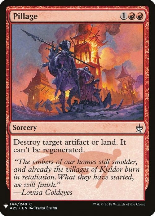 Pillage Card Front