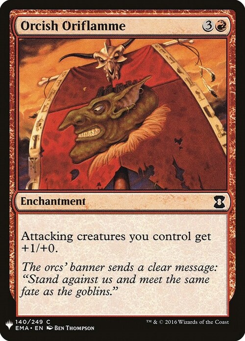 Orcish Oriflamme Card Front