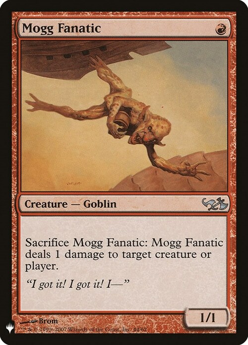 Mogg Fanatic Card Front