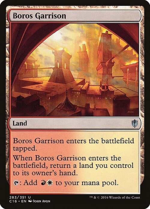 Boros Garrison Card Front