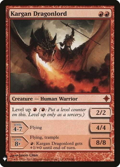 Kargan Dragonlord Card Front