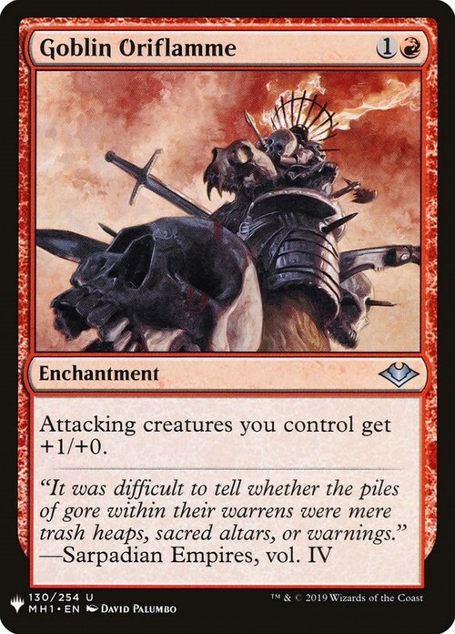 Goblin Oriflamme Card Front