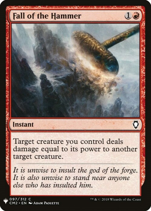 Fall of the Hammer Card Front