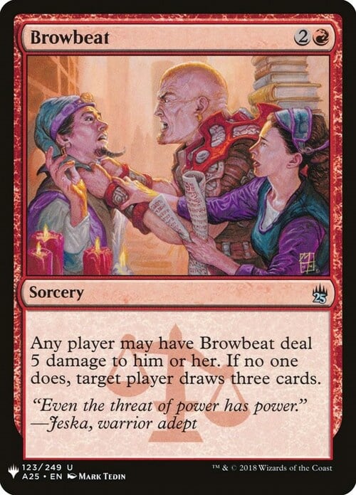 Browbeat Card Front