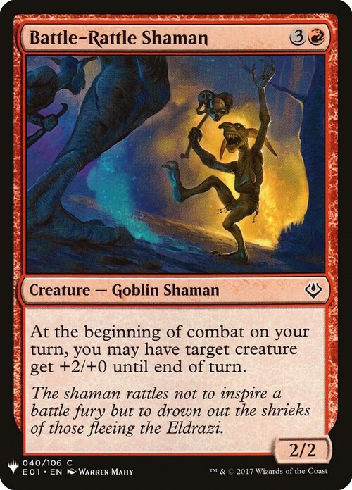Battle-Rattle Shaman Card Front