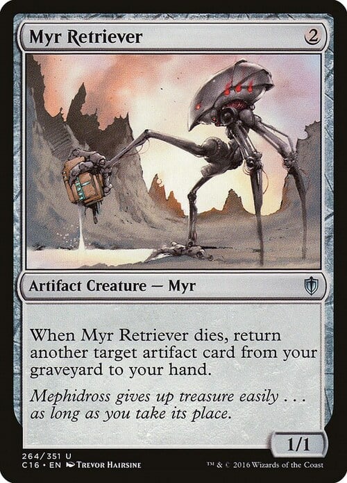 Myr Retriever Card Front