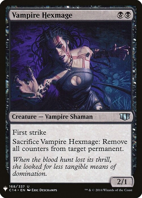Vampira Fattucchiera Card Front
