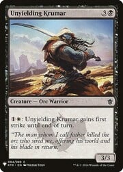 Unyielding Krumar 094