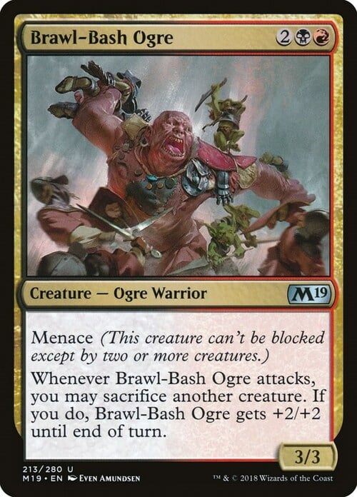 Brawl-Bash Ogre Card Front