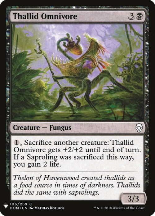 Thallid Omnivore Card Front