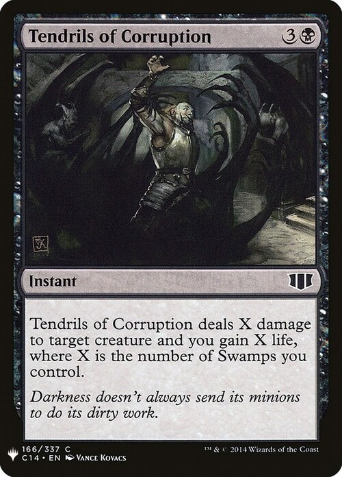 Tendrils of Corruption Card Front