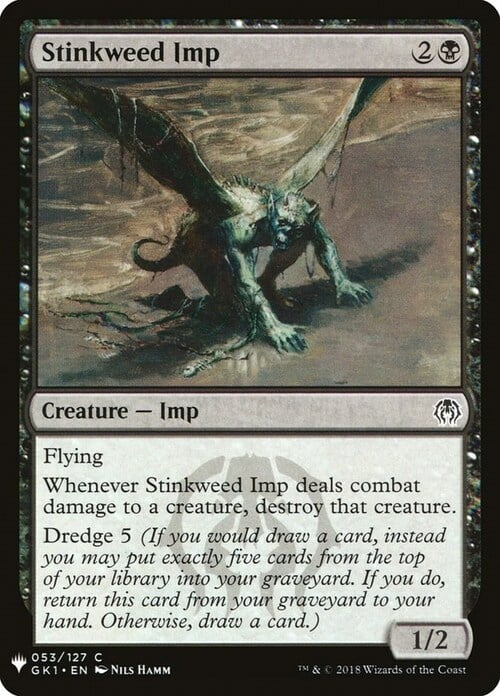 Stinkweed Imp Card Front