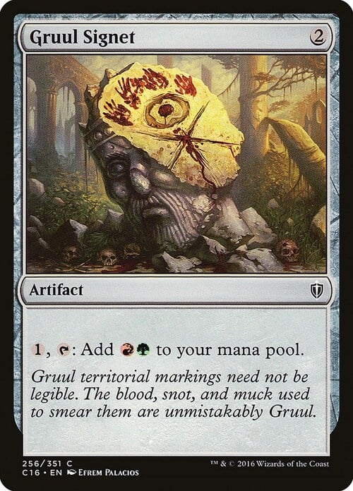 Gruul Signet Card Front