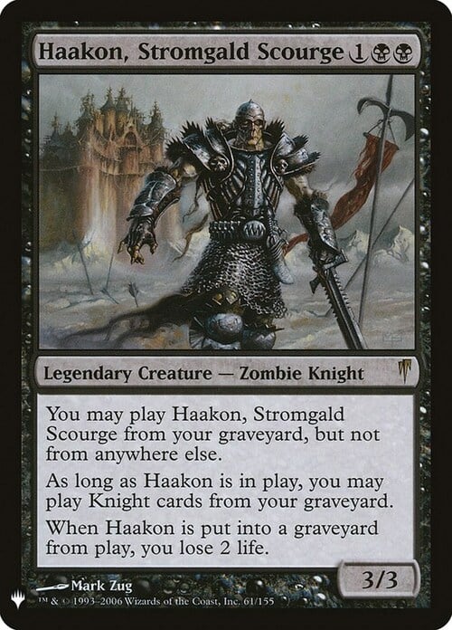 Haakon, Stromgald Scourge Card Front