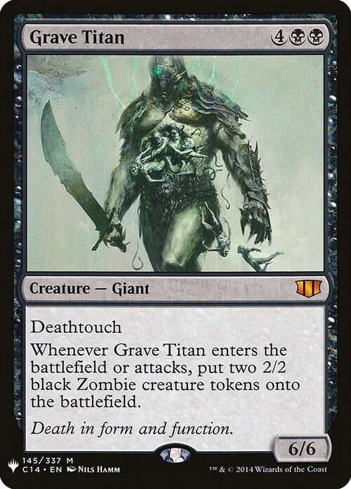 Grave Titan Card Front
