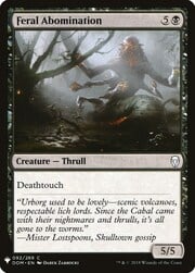 Feral Abomination 092